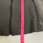 Armani Exchange Two Tone Gray Full Zip Jacket Moto Biker Style Medium Photo 4