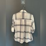 EXPRESS Portofino Shirt, Black and White see through, XS Photo 3