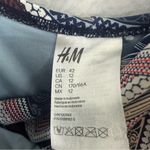 H&M  Striped Boho One Piece Swimsuit Womens 12 Multi Photo 2