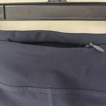 Boden USA Boden Jessica Leggings Navy Blue Rainbow Striped Activewear Athleisure Workout Photo 4