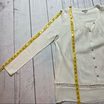 Lucky Brand Ivory Blouse Size M Photo 10