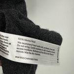 Eileen Fisher  Women's Gray Oversized Draped Turtleneck Wool Top Size XL Photo 3