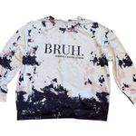 Bruh Formerly Known As Mom Hoodie Sweatshirt Funny Print Shirt Crewneck Shirt Brown Size XL Photo 0