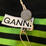 Ganni  Striped Cotton-jersey T-shirt size L Photo 2