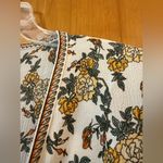 Max Studio  Wrap Dress Floral Print Prairie Boho Peasant Cottagecore NWT Medium Photo 4