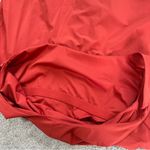 Nike Womens Bliss Luxe Training Dress Sleeveless Built in Short Tennis Orange 1X Photo 9