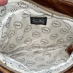 Myra Bag Brown Hand Tooled Tassels Crossbody Handbag Clutch Purse Photo 9