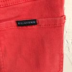 Billabong Orange Peddler Cropped Skinny Jeans Photo 3