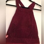 Trixxi Maroon Sparkly Fit and Flare Mini Dress Size 9 Photo 3