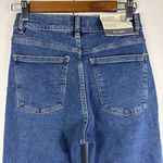 DL1961 Patti Straight NWT Size 25 High Rise Vintage 31" Denim Jeans Split Cuff Photo 5