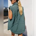 Free People #34 NWT Slalom Reversible Fleece in Midnight Jade Photo 1