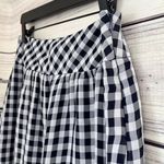 Gap Navy And White Gingham Plaid Mini Skirt Photo 2