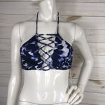 Leith  Strappy Caged High Neck Swim Top Photo 5