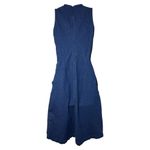ZARA Trf Blue Sleeveless Dress Small Photo 1
