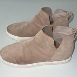 Birdies The Falcon High Top Sneakers Almond Milk Suede 8.5 Tan Photo 0