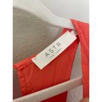 ASTR the Label Victoria Lace-Up Midi Dress Size Small Coral Pink Cutout New Photo 6