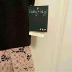 Gabby Skye  NWT Sleeveless A Line Dress Lace Pink & Black Women’s Size 8 Photo 8