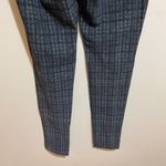 Theory Size S Small Adbelle K Plaid Stretch Pants Legging Skinny Ankle Pant Photo 6