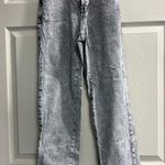 PacSun  Women's Gray High Rise Straight Distressed Denim Jean - Size 22 - VGUC Photo 0