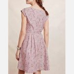 Maeve Bathing Beauty Dress Striped Side Tie Embroidered Mini Red (Size 2) Photo 4