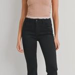 Just Black NWT denim black flare jeans Photo 0