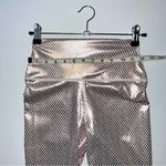 Carbon 38 Scales Shine 7/8 High Rise Legging Size S Rose Gold Metallic Foil NWOT Pink Photo 8