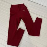 NWOT Take Life Further Burgundy High Waisted Leggings Sports Workout Size S Red Photo 0