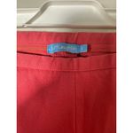 J. McLaughlin  Coral Pink Side Zip Pants Size 8 Photo 2