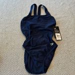 Speedo - Women's Solid Super Proback One Piece Blue - 6/32 nwt Photo 3