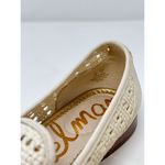 Sam Edelman Womens Shoes Beige Leora Loafer Slip On Woven Flats Sandals US 7 M Photo 7