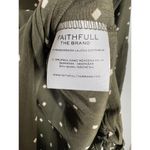 Faithfull the Brand Neroli Mini Dress Size 2 Stephano Print Olive Green Photo 6