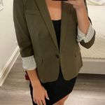 Ann Taylor Green Blazer Photo 0