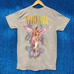 Urban Outfitters Nirvana In Utero Beige Vtg Wash T-shirt size Medium Photo 0