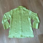 The Daze Dayz limona Shiny Blouse in Lemon Yellow Size undefined Photo 6