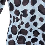 Live a Little LAL  Animal Print Linen Jacket, Sz L Photo 11