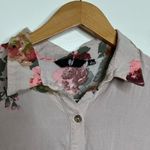 Fig Floral Button Front Dress Beige Women’s Large Ruffle Hem Cottagecore Size undefined Photo 6