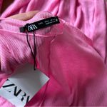 Pink Zara top, L size, New Size L Photo 1