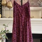 Old Navy Boho Floral Slip Dress Smocked Cottagecore Summer Stretch Sundress XS Photo 4