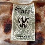 Vocal Chandelier Print Animal Leopard Long Sleeve Top Bling Rhinestone USA Women Photo 2