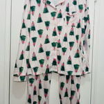 Tahari  soft and cozy pajama set green/pink size XL Photo 0