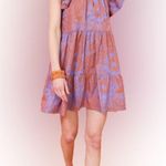 Marie Oliver  Kara Dress in Amber Blossom Tiered Mini Size Medium Photo 1