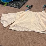 Cupcakes and Cashmere  cold shoulder blouse small Photo 3