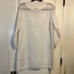 VDP Italian Resort Swim Cover Up Size M White Size M Photo 3