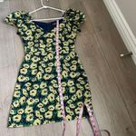 Lulus Floral Inclusive Navy Blue Floral Print Puff Sleeve Mini Dress cocktail Photo 9