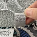 Chico's ‎ Travelers Slinky Abstract Floral Top Art To Wear Career Office Women 0 S Photo 3