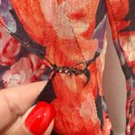 Saylor  Cher Maxi Dress in Red Floral size Large‎ Photo 5