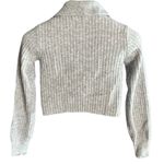 Cider  WOOL-BLEND KNIT ZIPPER LONG SLEEVE COLLARED Photo 7