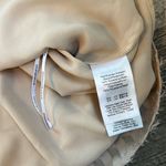 Donna Karan  FEATHERY TEXTURED BROWN TAN BLOUSE LARGE TANK LIGHTWEIGHT #119 Photo 12