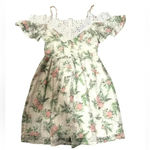 Disney DINSEY PRINCESS WHITE OFF THE SHOULDER FLOWER DRESS Photo 3