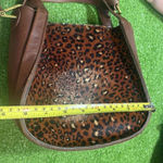 Madewell NWT The Sydney Crossbody Bag Purse Leopard Calf Hair Coin Wallet Photo 4
